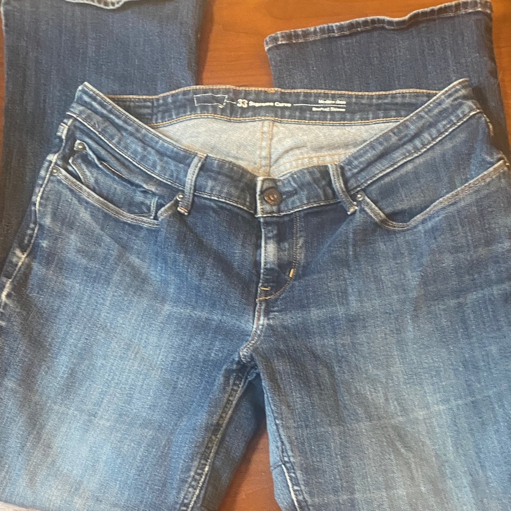 Levi's Classic Blue Boot Cut Jeans